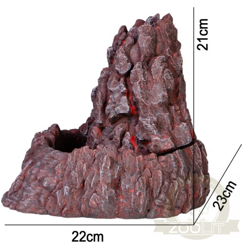 Terrario Volcano Fountain - Fontanna do Terrarium z pompą Terrario Volcano Fountain - Fontanna do Terrarium z pompą