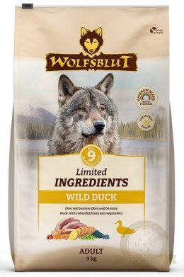 Wolfsblut Dog Limited Ingredients Wild Duck - kaczka i ziemniaki 9kg