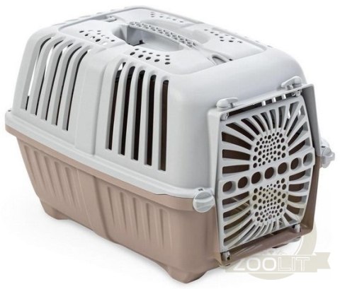 Yarro/Moderna Transporter Pratiko Mały drzwi plastikowe różowo-szary [Y2512]