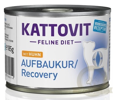 Kattovit Feline Diet Recovery kurczak puszka 185g Kattovit Feline Diet Recovery kurczak puszka 185g