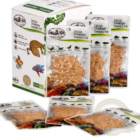 ProBugs Eco-Fresh Riceworm 15g - świeże larwy muchy ProBugs Eco-Fresh Riceworm 15g - świeże larwy muchy