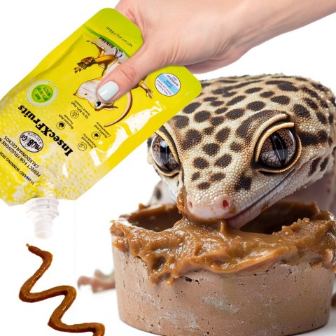 ProBugs InsecXFruits 80g - kompletna dieta pokarm i witaminy w żelu dla gadów ProBugs InsecXFruits 80g - kompletna dieta pokarm i witaminy w żelu dla gadów