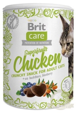 Brit Care Cat Snack Superfruits Chicken 100g