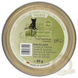 Catz Finefood Filety N.405 Indyk/Łosoś tacka 85g