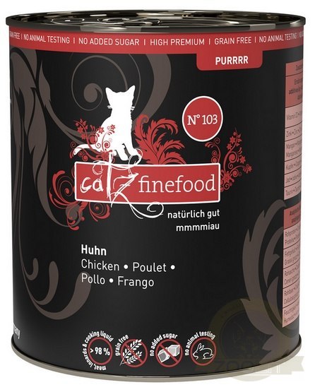Catz Finefood Purrrr N.103 Drób puszka 800g Catz Finefood Purrrr N.103 Drób puszka 800g