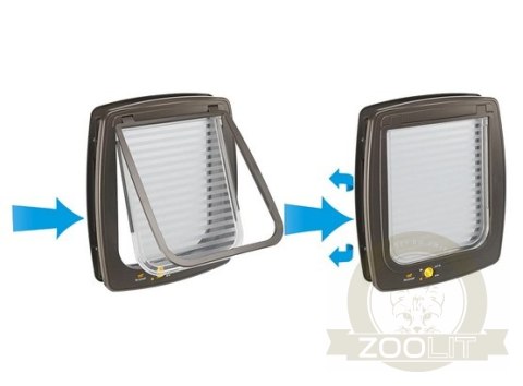 Ferplast Swing 7 Drzwiczki brązowe [72104012]