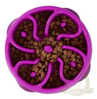 Outward Hound Fun Feeder Mini Miska spowalniająca fioletowa [51005]