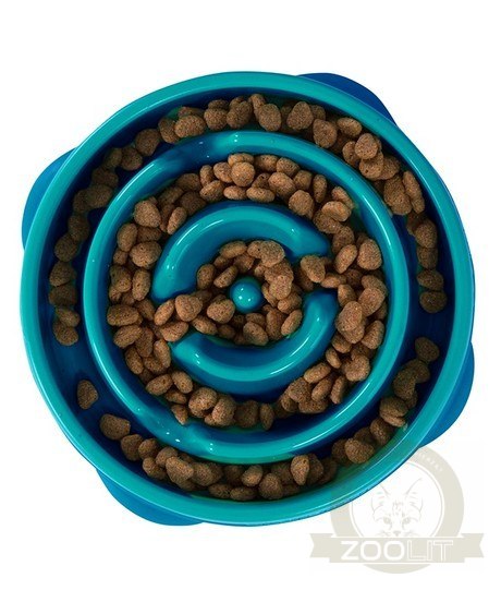 Outward Hound Fun Feeder Mini Miska spowalniająca turkusowa [51006]