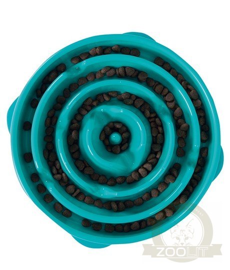 Outward Hound Fun Feeder Miska spowalniająca turkusowa [51002]