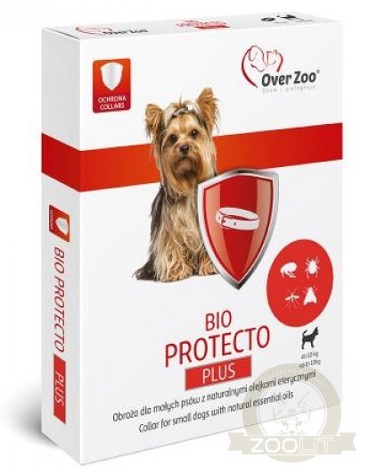 Over Zoo Bio Protecto Obroża dla małego psa 35cm Over Zoo Bio Protecto Obroża dla małego psa 35cm