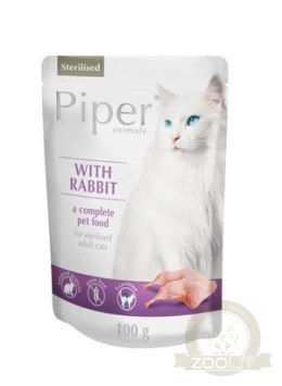 Piper Kot Sterilised Królik saszetka 100g