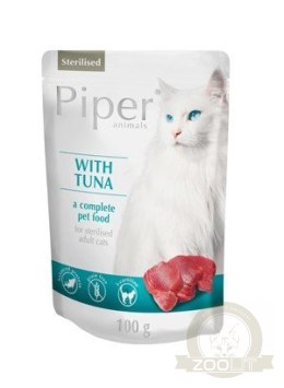 Piper Kot Sterilised Tuńczyk saszetka 100g