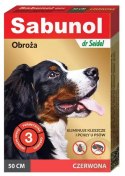 Sabunol GPI Obroża przeciw pchłom dla psa czerwona 50cm