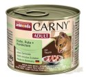 Animonda Carny Adult Kurczak, Indyk + Królik puszka 200g