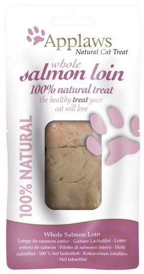 Applaws Natural Cat Loin Suszona polędwica z łososia 30g Applaws Natural Cat Loin Suszona polędwica z łososia 30g