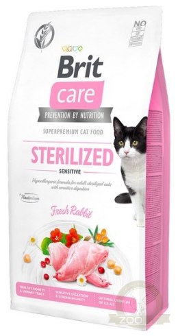 Brit Care Cat Grain Free Sterilized Sensitive 2kg