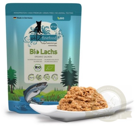 Catz Finefood Bio N.513 Łosoś saszetka 85g Catz Finefood Bio N.513 Łosoś saszetka 85g