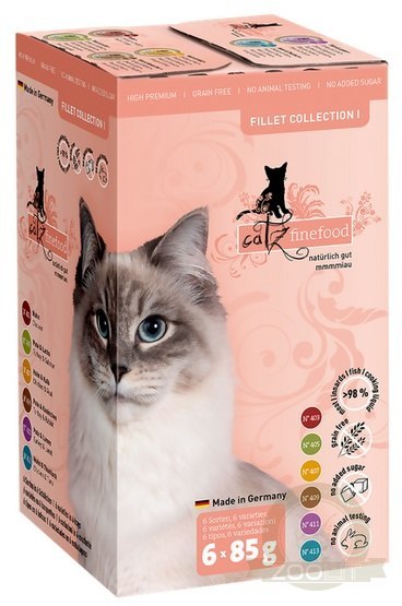 Catz Finefood Filety Multipack I N.403-413 tacki 6x85g Catz Finefood Filety Multipack I N.403-413 tacki 6x85g