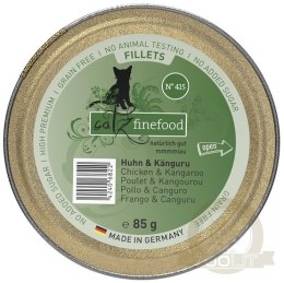 Catz Finefood Filety N.415 Kurczak/Kangur tacka 85g