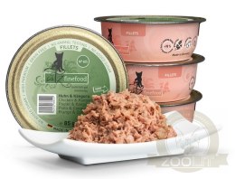 Catz Finefood Filety N.415 Kurczak/Kangur tacka 85g
