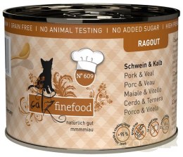 Catz Finefood Ragout N.609 Wieprzowina i Cielęcina puszka 190g