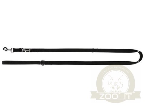 Dingo Smycz taśma przedłużana 2,5cm/200-400cm czarna