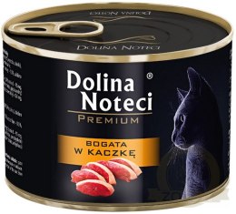 Dolina Noteci Premium Kot Bogata w kaczkę puszka 185g