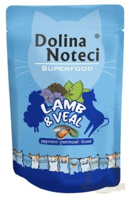 Dolina Noteci Superfood Kot Jagnięcina i cielęcina saszetka 85g