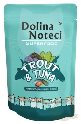 Dolina Noteci Superfood Kot Pstrąg i tuńczyk saszetka 85g