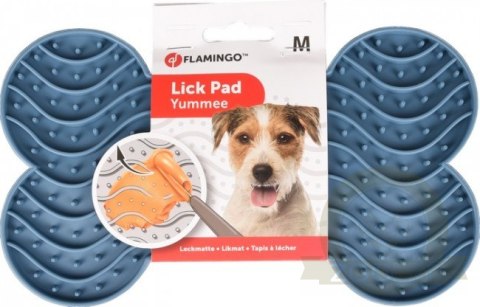Flamingo Lick Pad Mata antystresowa M niebieska Flamingo Lick Pad Mata antystresowa M niebieska