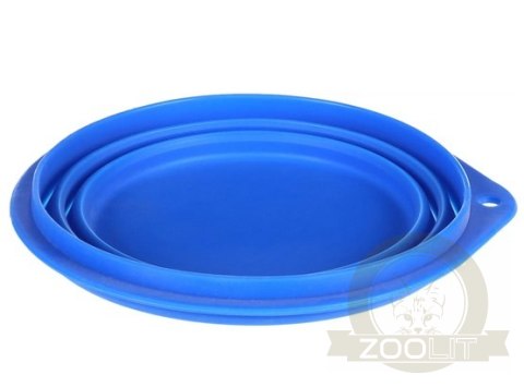 Flamingo Miska podróżna niebieska 500ml [44038]