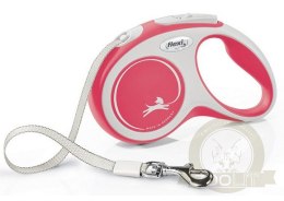 Flexi New Comfort Smycz taśma S 5m czerwona [FL-3523]