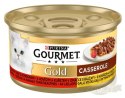 Gourmet Gold Wołowina i kurczak w sosie pomidorowym 85g