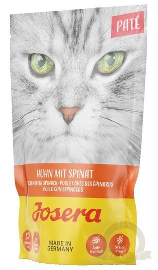 Josera Pasztet Kurczak & szpinak saszetka 85g Josera Pasztet Kurczak & szpinak saszetka 85g