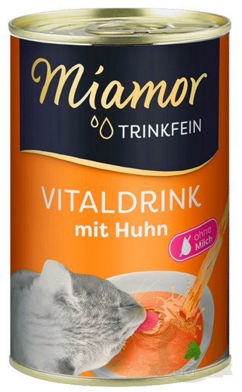 Miamor Vitaldrink z kurczakiem puszka 135g Miamor Vitaldrink z kurczakiem puszka 135g