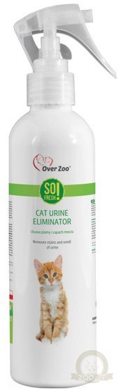 Over Zoo So Fresh! Urine Eliminator Cat - neutralizuje mocz kotów 250ml Over Zoo So Fresh! Urine Eliminator Cat - neutralizuje mocz kotów 250ml