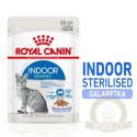 Royal Canin Indoor Sterilised Jelly karma mokra dla kotów dorosłych sterylizowanych, przebywających w domu saszetka 85g