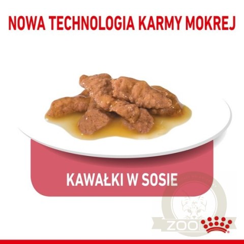 Royal Canin Indoor Sterilised sos karma mokra dla kotów dorosłych sterylizowanych, przebywających w domu saszetka 85g Royal Canin Indoor Sterilised sos karma mokra dla kotów dorosłych sterylizowanych, przebywających w domu saszetka 85g