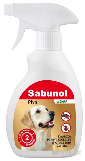 Sabunol Płyn do zwalczania pcheł w otoczeniu zwierząt 250ml Sabunol Płyn do zwalczania pcheł w otoczeniu zwierząt 250ml