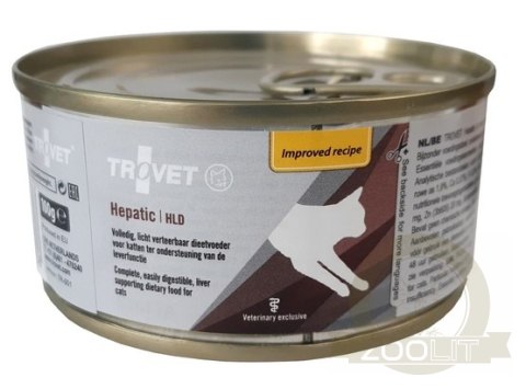 Trovet HLD Hepatic dla kota puszka 100g Trovet HLD Hepatic dla kota puszka 100g