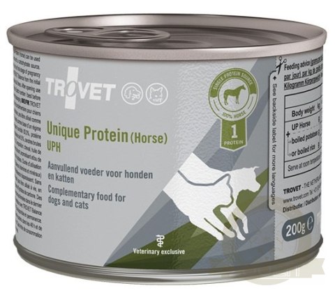 Trovet Unique Protein UPH Konina dla psa i kota puszka 200g Trovet Unique Protein UPH Konina dla psa i kota puszka 200g