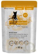Catz Finefood Classic Senior N.07 Wołowina i cielęcina saszetka 85g