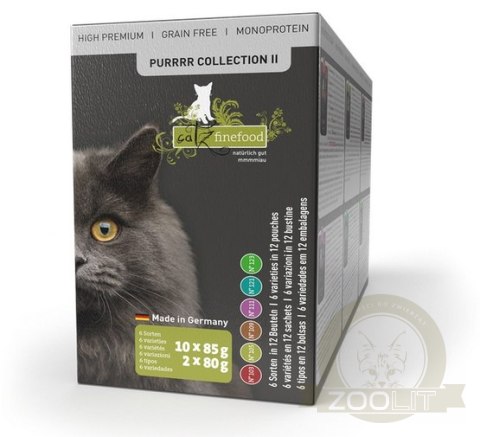 Catz Finefood Purrrr Collection II saszetki multipack 12x80/85g Catz Finefood Purrrr Collection II saszetki multipack 12x80/85g