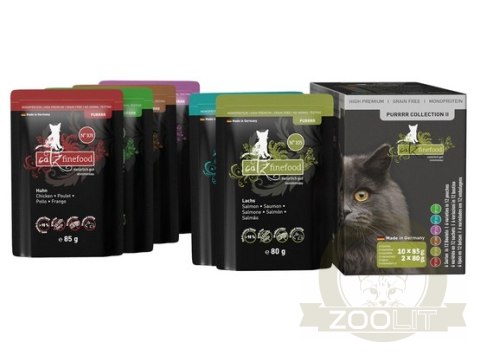 Catz Finefood Purrrr Collection II saszetki multipack 12x80/85g Catz Finefood Purrrr Collection II saszetki multipack 12x80/85g