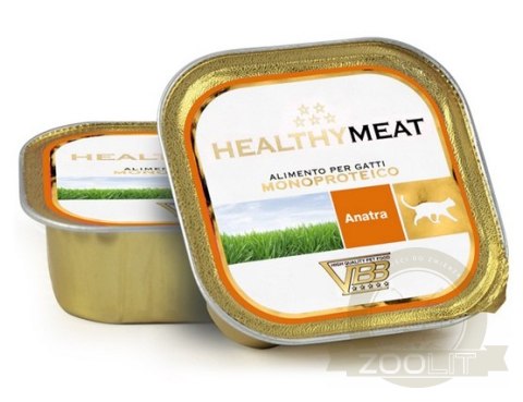 Healthy Meat Kot Mono Kaczka tacka 90g
