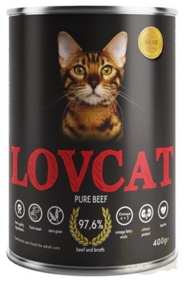 Lovcat Pure Beef puszka 400g