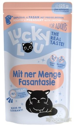 Lucky Lou Lifestage Adult Drób i bażant saszetka 125g