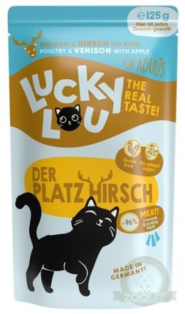 Lucky Lou Lifestage Adult Drób i jeleń saszetka 125g