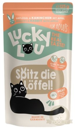 Lucky Lou Lifestage Adult Drób i królik saszetka 125g