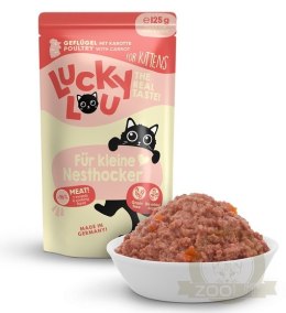 Lucky Lou Lifestage Kitten Drób saszetka 125g